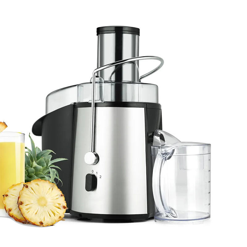 1000W 2 Speed Setting Stainless Steel Casing Centrifugal Juicer With 75mm Wide Chute